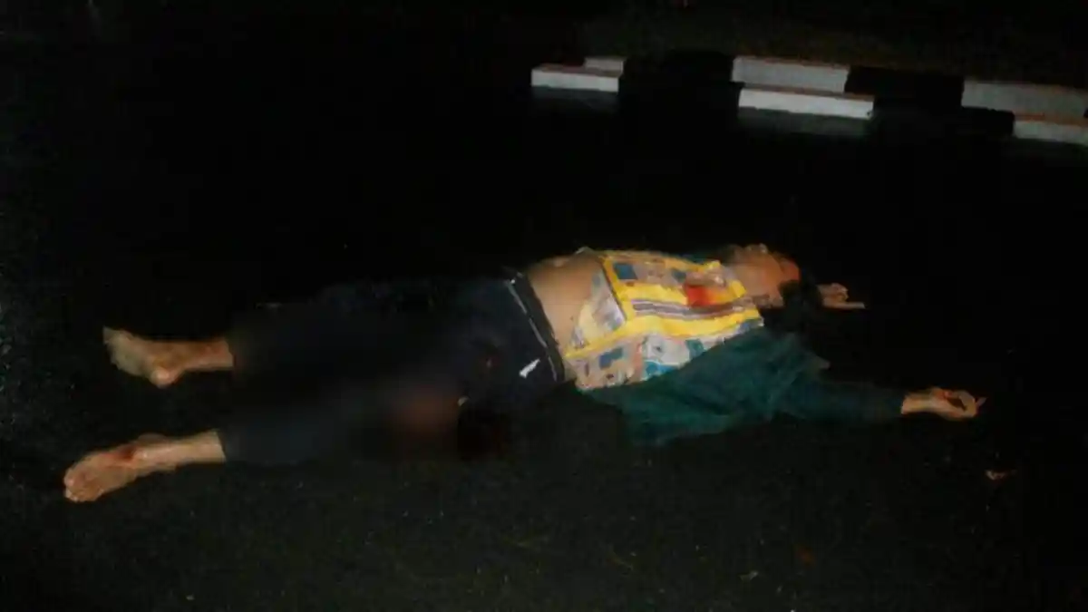 Ini Foto Teroris yang Tewas Terkapar, Sebelumnya Gagal Membakar Pos Polisi di Mapolda Sumut