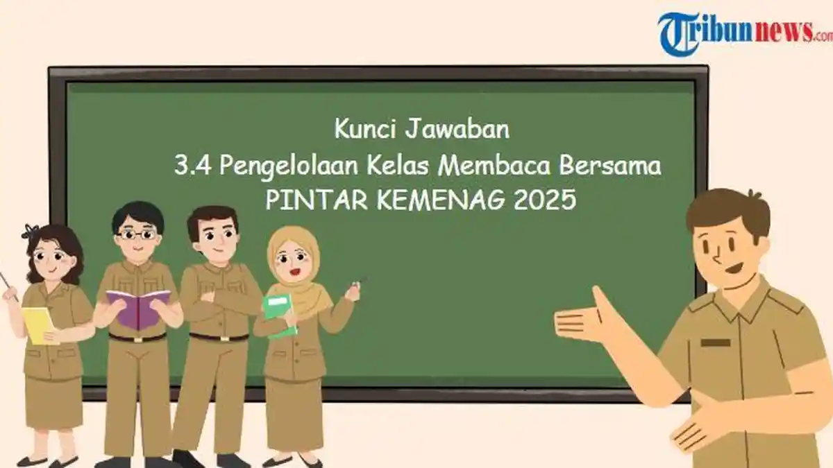 Kunci Jawaban Modul 3.4 Pengelolaan Kelas Membaca Bersama, PINTAR Kemenag