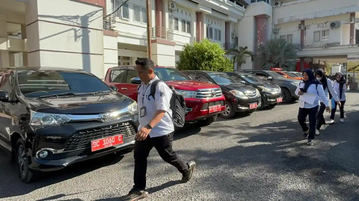 Belasan Kendaraan Dinas Camat di Polman Nunggak Pajak, Puluhan Randis OPD Diperiksa