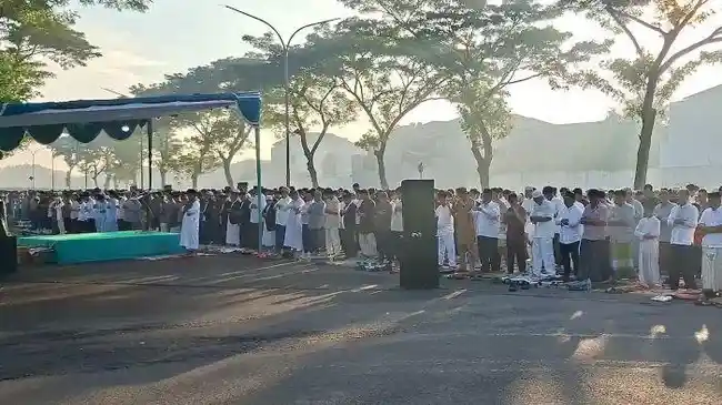 Begini Suasana Salat Idulfitri Warga Muhammadiyah di Jakarta, Bekasi dan Depok