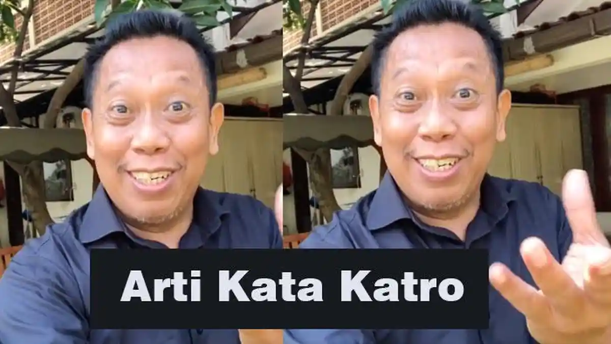 Apa Arti Katro Istilah Viral TikTok? Bahasa Gaul Dipopulerkan Tukul ...