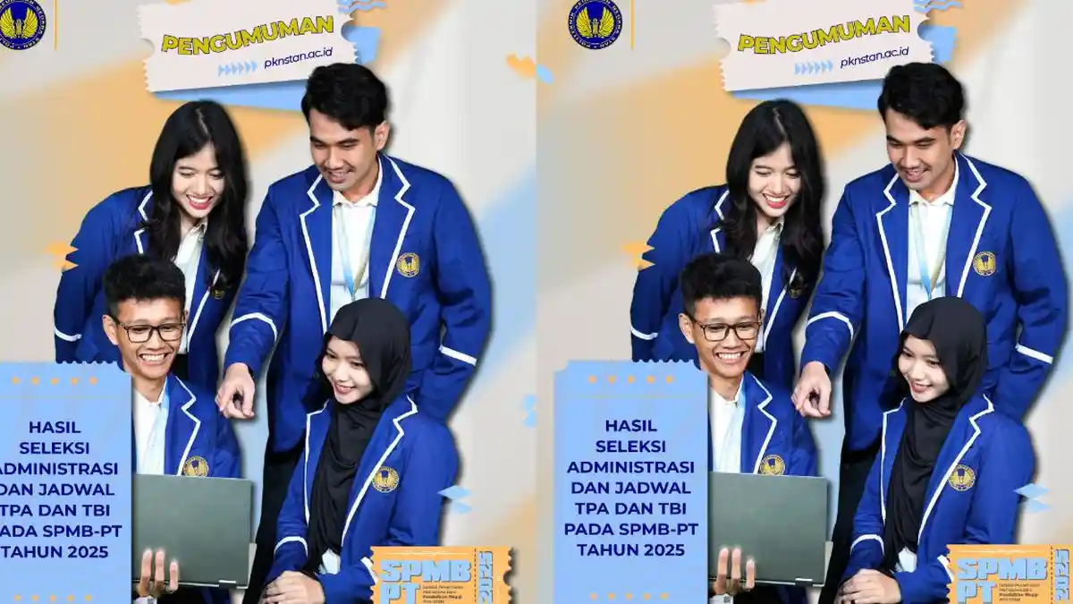 Jadwal TPA dan TBI pada SPMB-PT PKN STAN 2025, Dibagi 2 Sesi