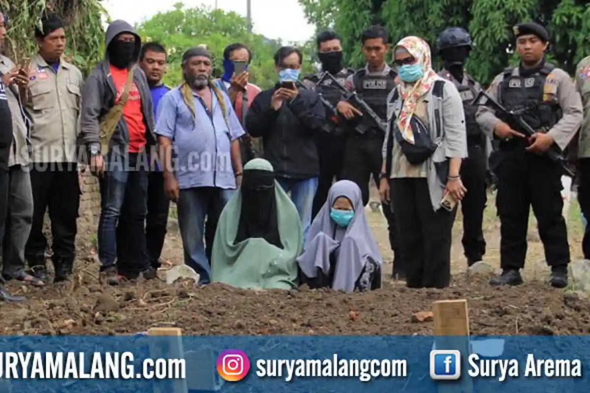 14 Teroris Terkubur di Pemakaman Khusus Sidoarjo, Berikutnya 3 Jenazah Lagi