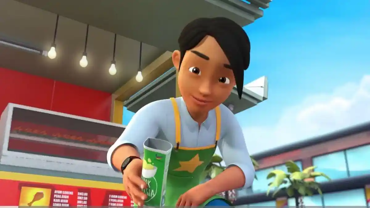 Profil Abang Iz di Serial Kartun Upin dan Ipin, Pemeran Muhammad Hasrul Isa Berkarakter Tenang