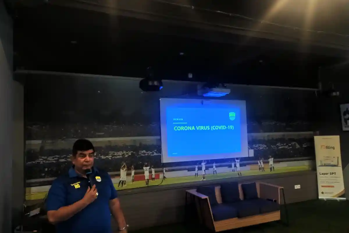 Dua Komitmen Persib Bandung untuk Cegah Penyebaran Corona, Minta Pengertian Bobotoh