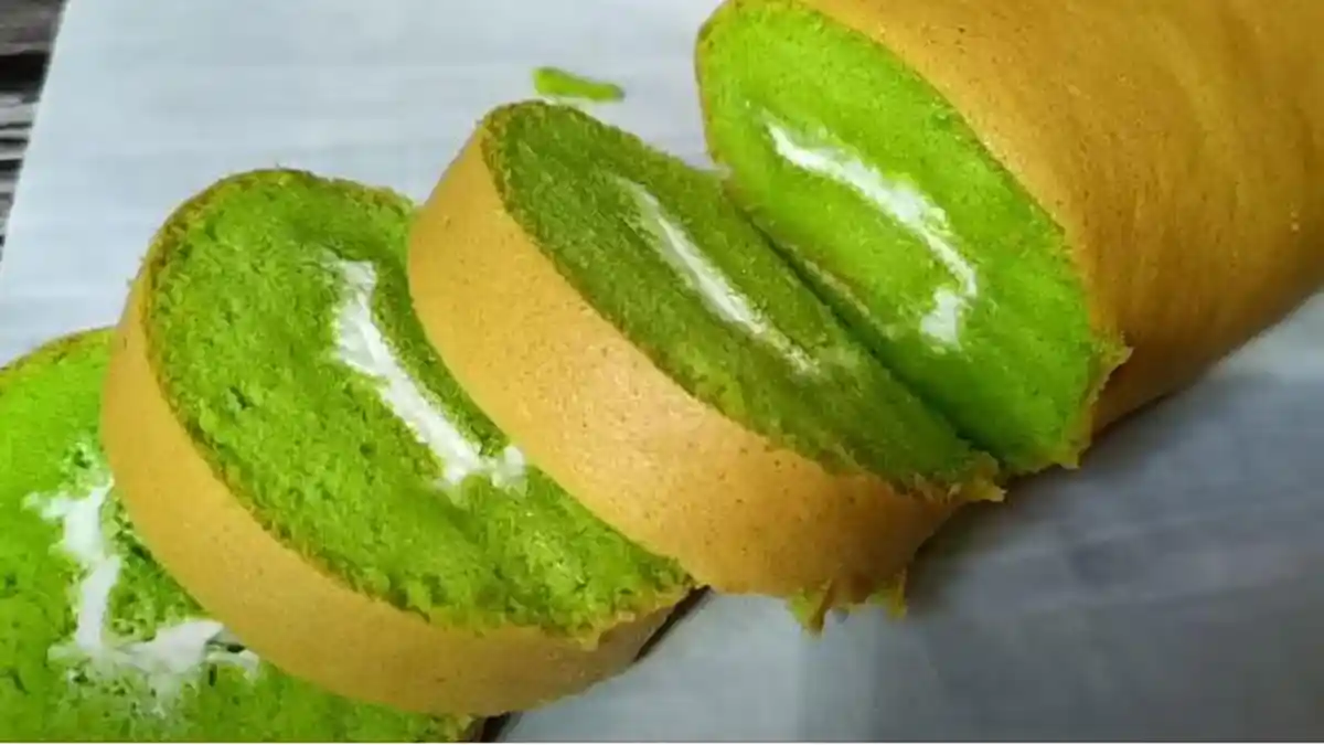 Resep Bolu Gulung Pandan, Hanya Gunakan 3 Telur