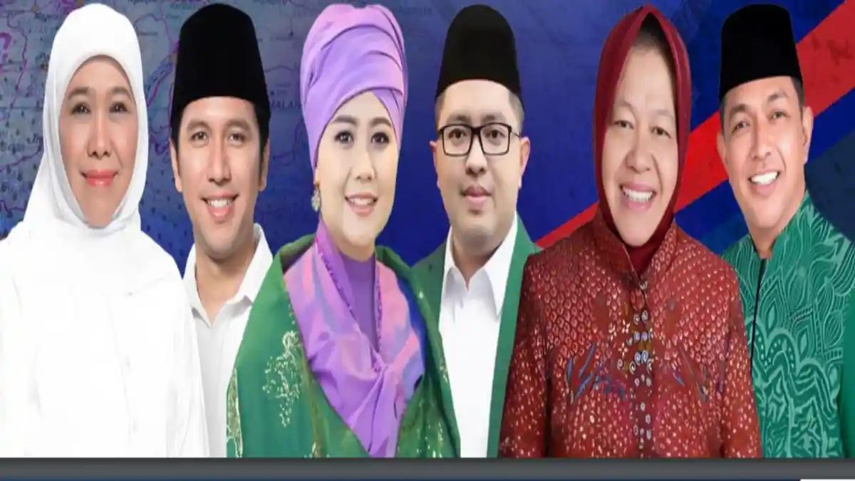 Survei Pilkada Jatim 2024: Elektabilitas Khofifah vs Risma Selisih 32,5 Persen