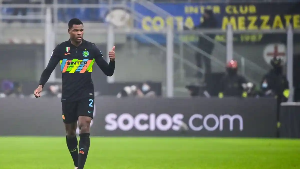 INTER MILAN: Keinginan Dumfries Bertahan Lebih Lama Bersama Nerazzurri