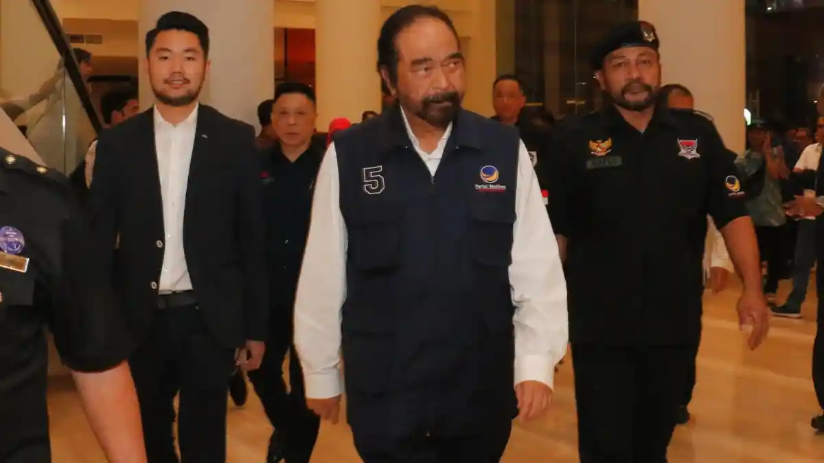 Berkantor di Makassar, 7 Hari Surya Paloh Kontrol Pemenangan Nasdem  dan Jokowi di KTI 
