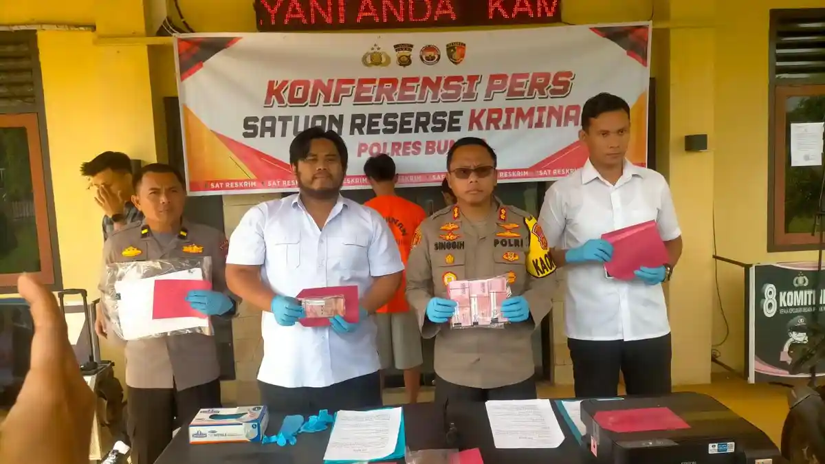Belajar Otodidak dari Youtube, Pengakuan Dua Pengedar Uang Palsu di Bungo yang Diringkus Polisi