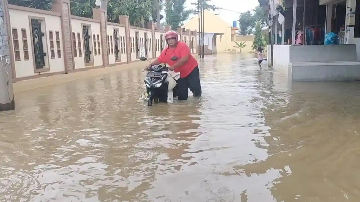 Ketinggian Air hingga 2,5 Meter, Kudus Kembali Terendam Banjir, Ratusan Rumah di Mejobo Terdampak