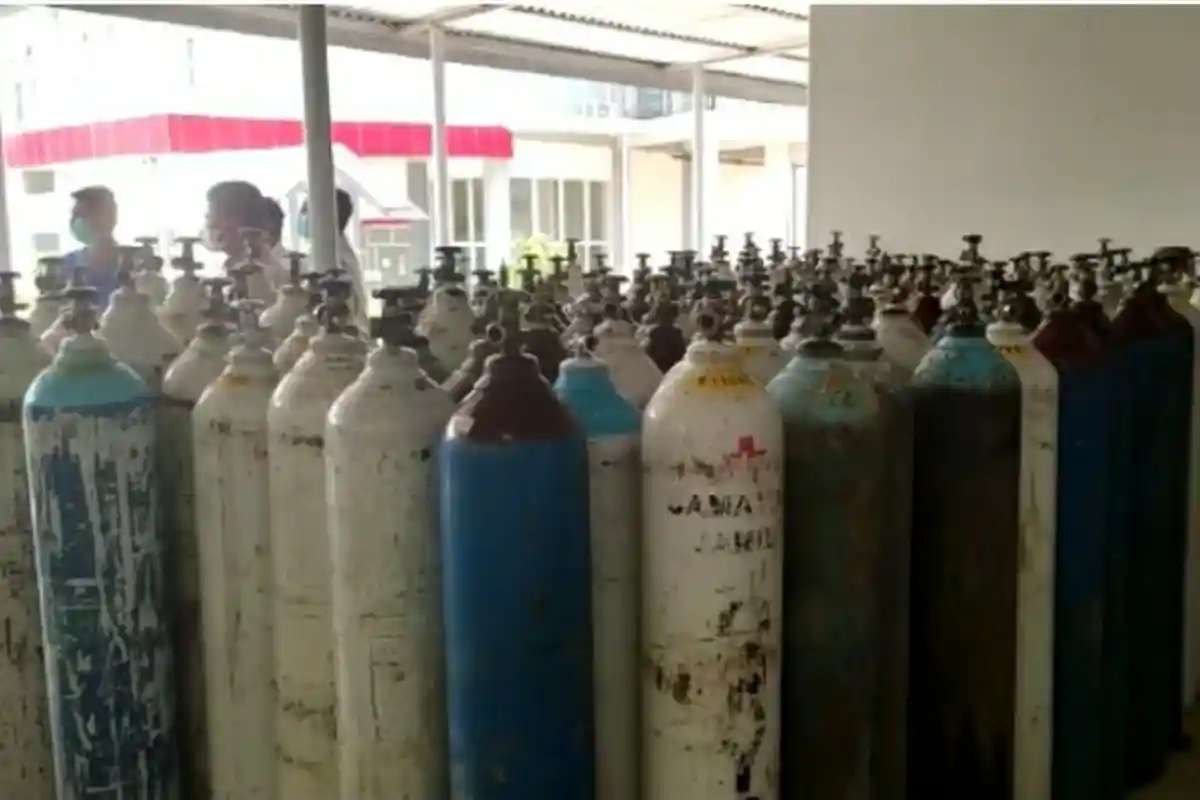 Pasien Covid-19 Meningkat, Oksigen di RSUD Ahmad Ripin Muarojambi Mulai Tak Cukup