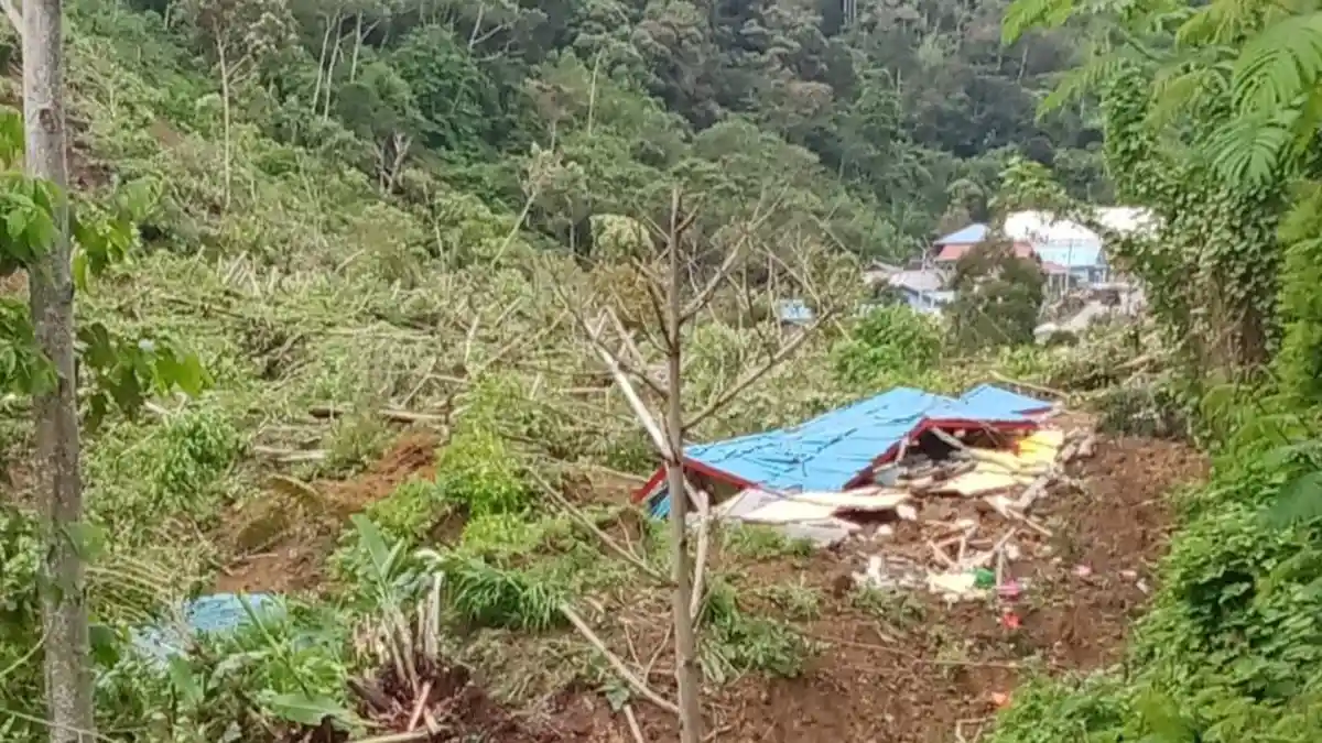 Dua Balita Meninggal Dunia Tertimbun Longsor di Kampung Mbenti Pegaf