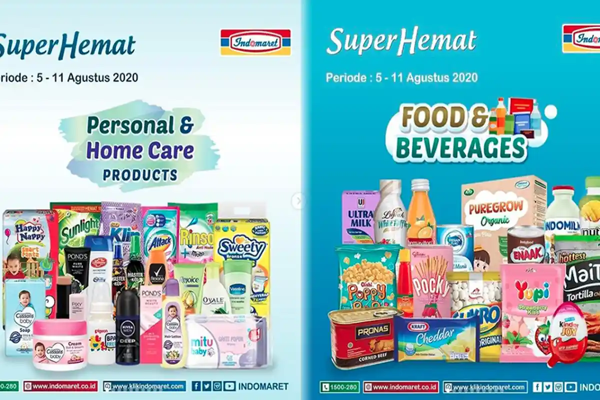 PROMO INDOMARET 10 Agustus 2020, Harga Heboh Minyak Goreng hingga Super Hemat Ada beli 2 Gratis 1