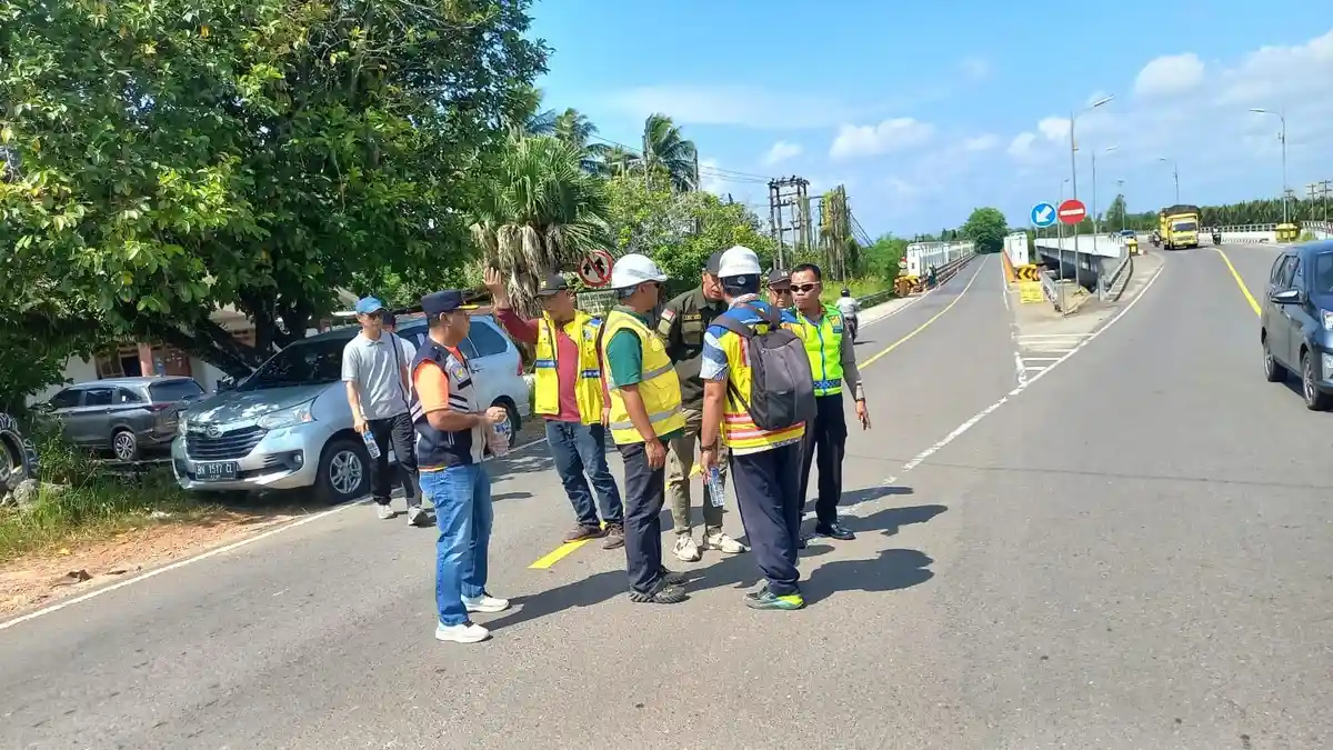 Rehabilitasi Jembatan Baturusa, Satlantas Polres Bangka Siapkan Rekayasa Lalu Lintas - Bangkapos.com