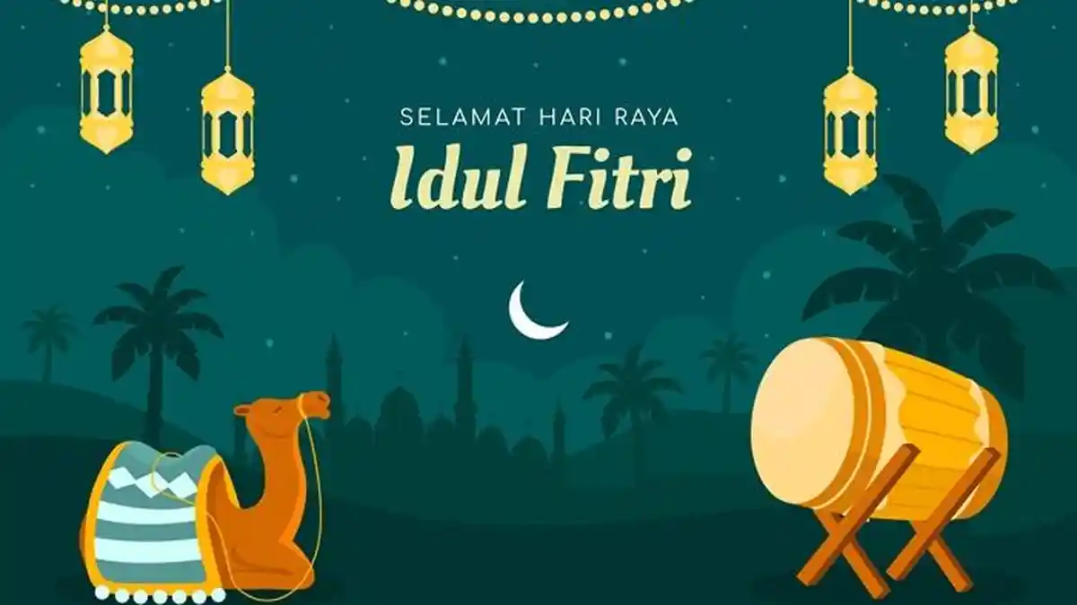 Tabarakallahu Mina Wa Minkum, Berikut Ini Kumpulan Poster Gambar Ucapan Hari Raya Idul Fitri 2023