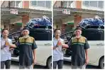 Mudik Bawa THR Rp 50 Juta, Mulyadi Tak Tidur 2 Hari Demi Nyetir Sendirian dari Jakarta ke Sumatera