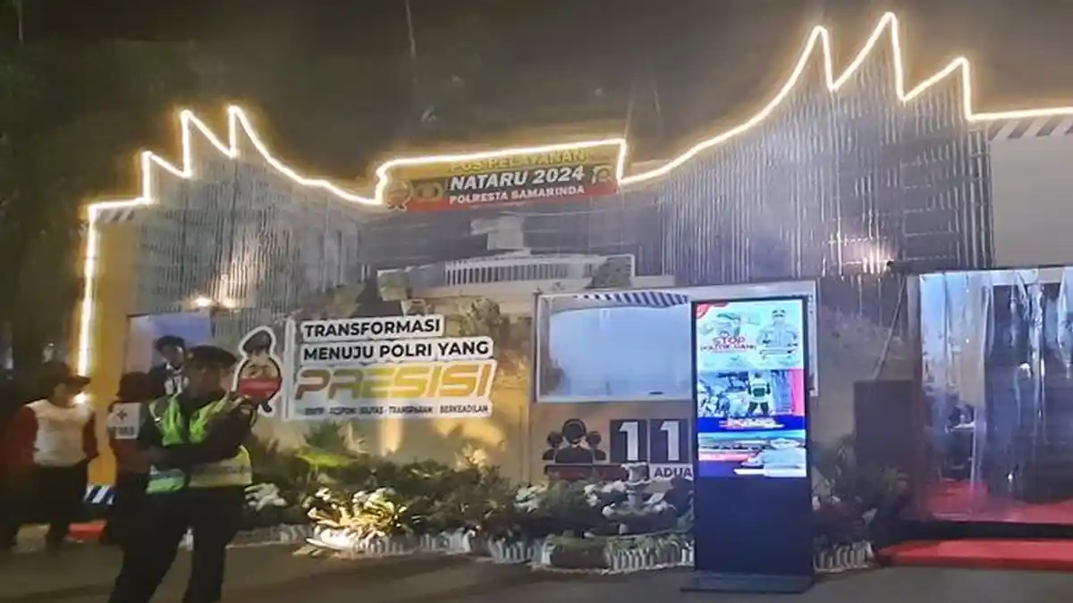 Pos Pelayanan Lamin Etam Siaga 24 Jam untuk Natal dan Tahun Baru di Samarinda