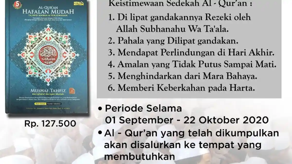 Gramedia Jambi Ajak Masyarakat Sedekah Al Quran