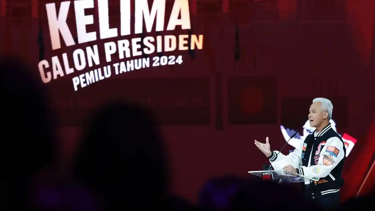 Debat Pamungkas, Ganjar Ingatkan Pesan Jokowi: Tak Pilih Pemimpin Punya Potongan Diktator
