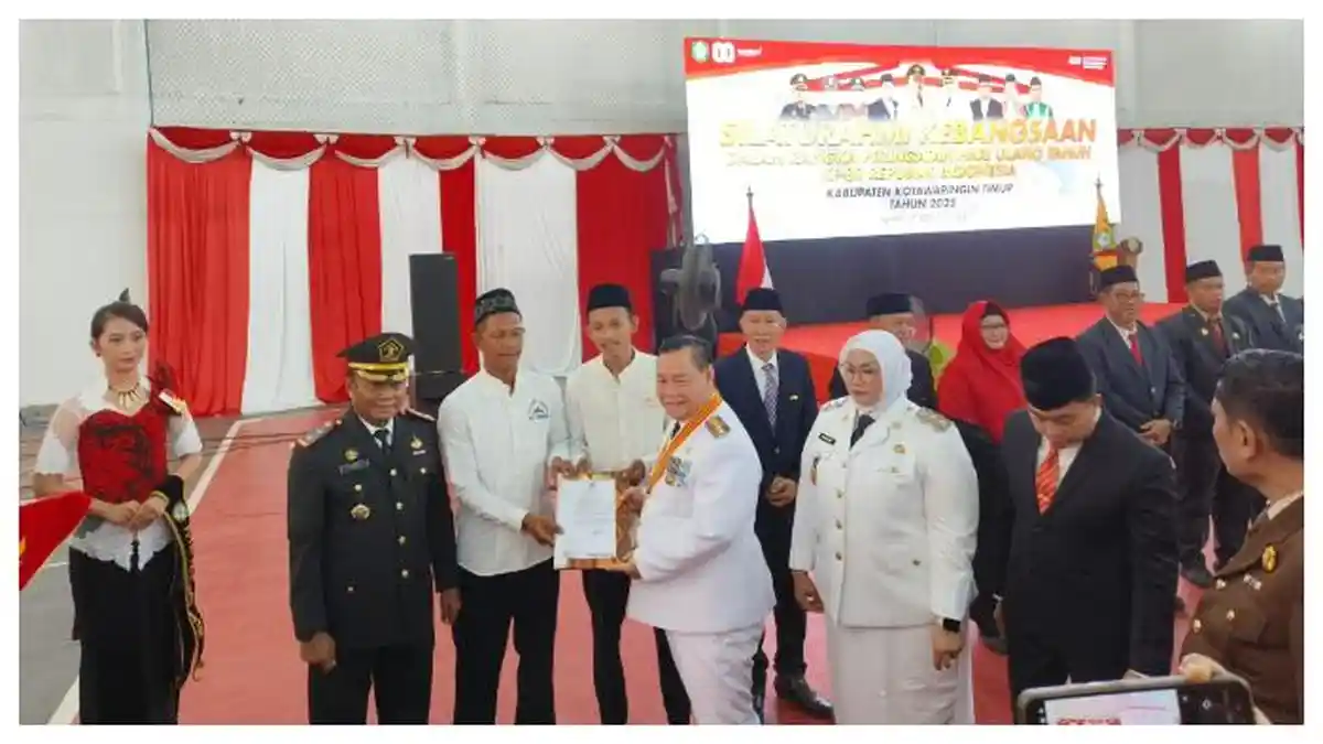 17 Narapidana Lapas Sampit Langsung Bebas usai Dapat Remisi HUT ke-80 RI