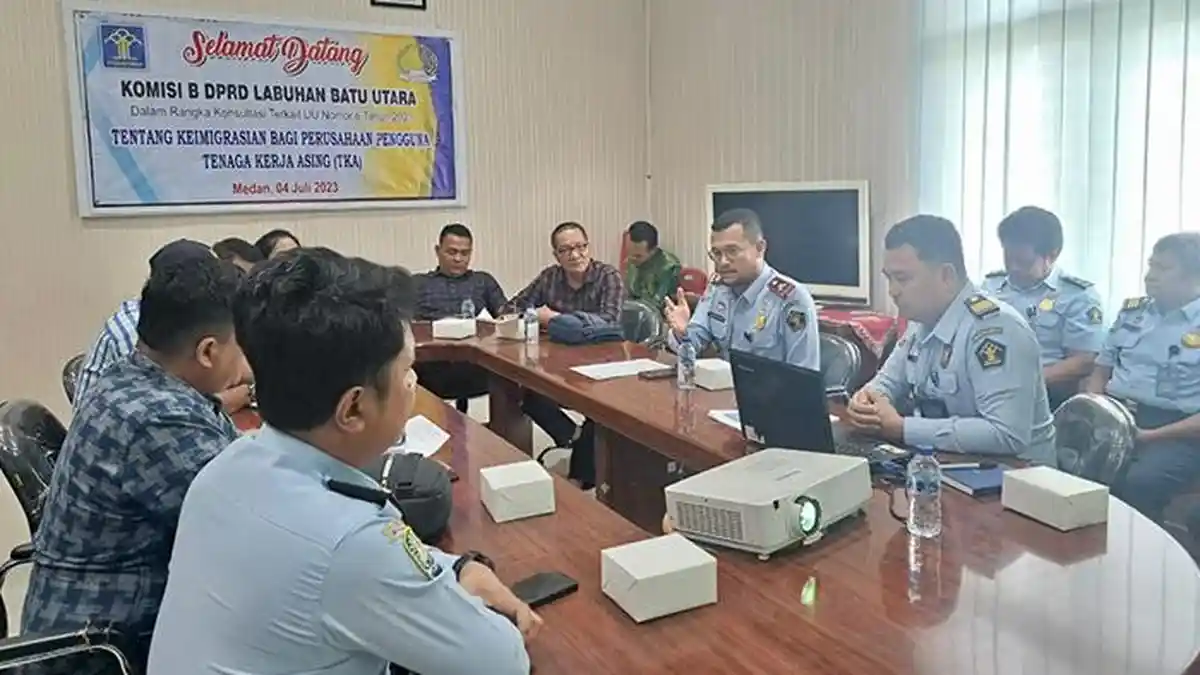 Imigrasi Polonia Terima Kunjungan Kehormatan Komisi B DPRD Labura, Bahas UU Keimigrasian