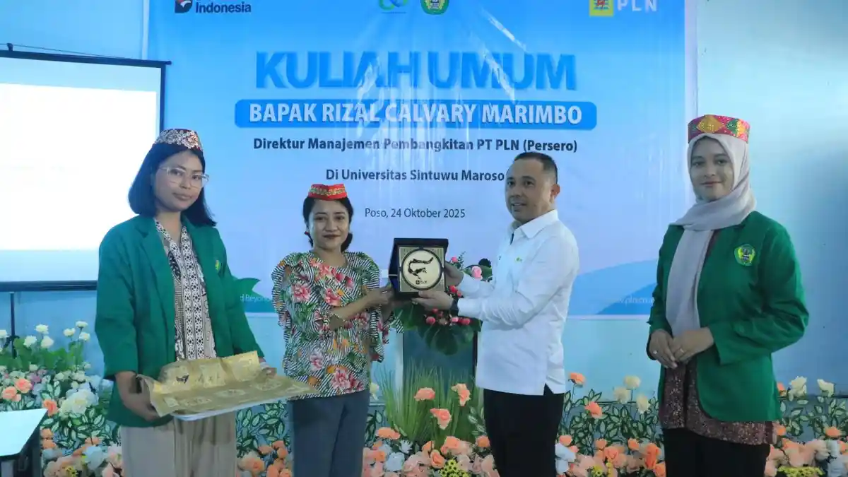 Direktur Manajemen Pembangkitan PLN Ajak Mahasiswa UNSIMAR Gali Potensi Diri dalam Kuliah Umum