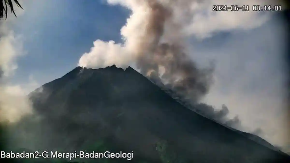 BREAKING NEWS: Jumat Pagi Gunung Merapi Muntahkan Awan Panas Sejauh 1.500 Meter