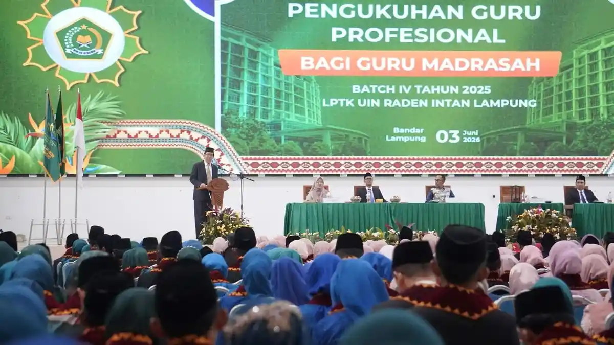 Rektor UIN RIL Harap Guru Profesional Jadi Agen Perubahan Pendidikan