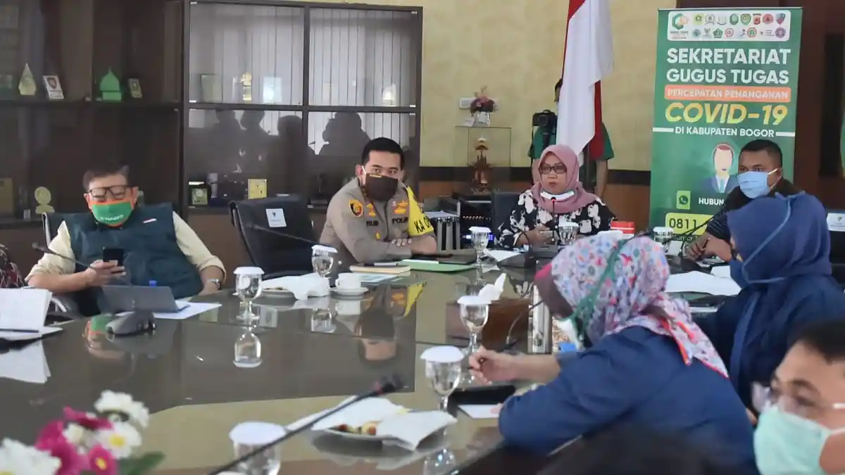 Ini yang Membedakan PSBB Kabupaten Bogor dengan DKI Jakarta, Bupati : Ada 11 Zona Merah