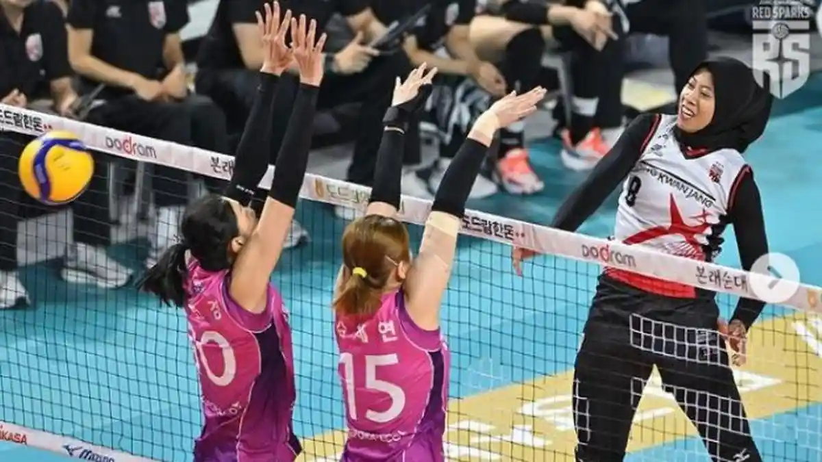 Jam Tayang dan Link Live Streaming Red Sparks vs Pink Spiders, Duel Berat Tim Megawati