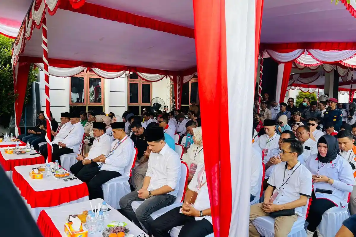 KPU Ternate Maluku Utara Mulai Undi Nomor Urut Paslon