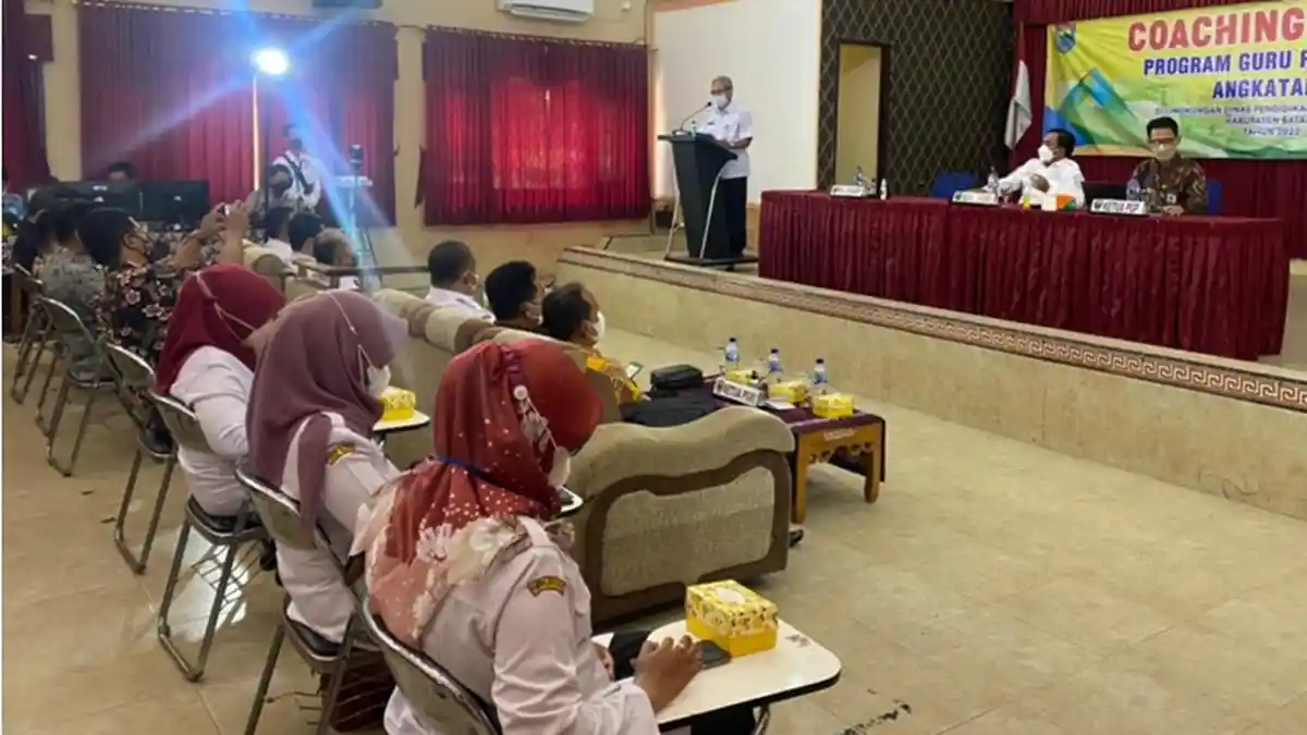 Coaching Clinic Program Guru Penggerak, Pola Mengajar Perlu Ada Perubahan Cara Pandang Anak Didik