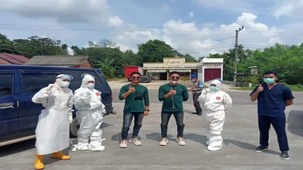 Rizky DAcademy dan Saudara Kembar Terjaring di Pos Penyekatan Muba, Bikin Petugas Perempuan Grogi