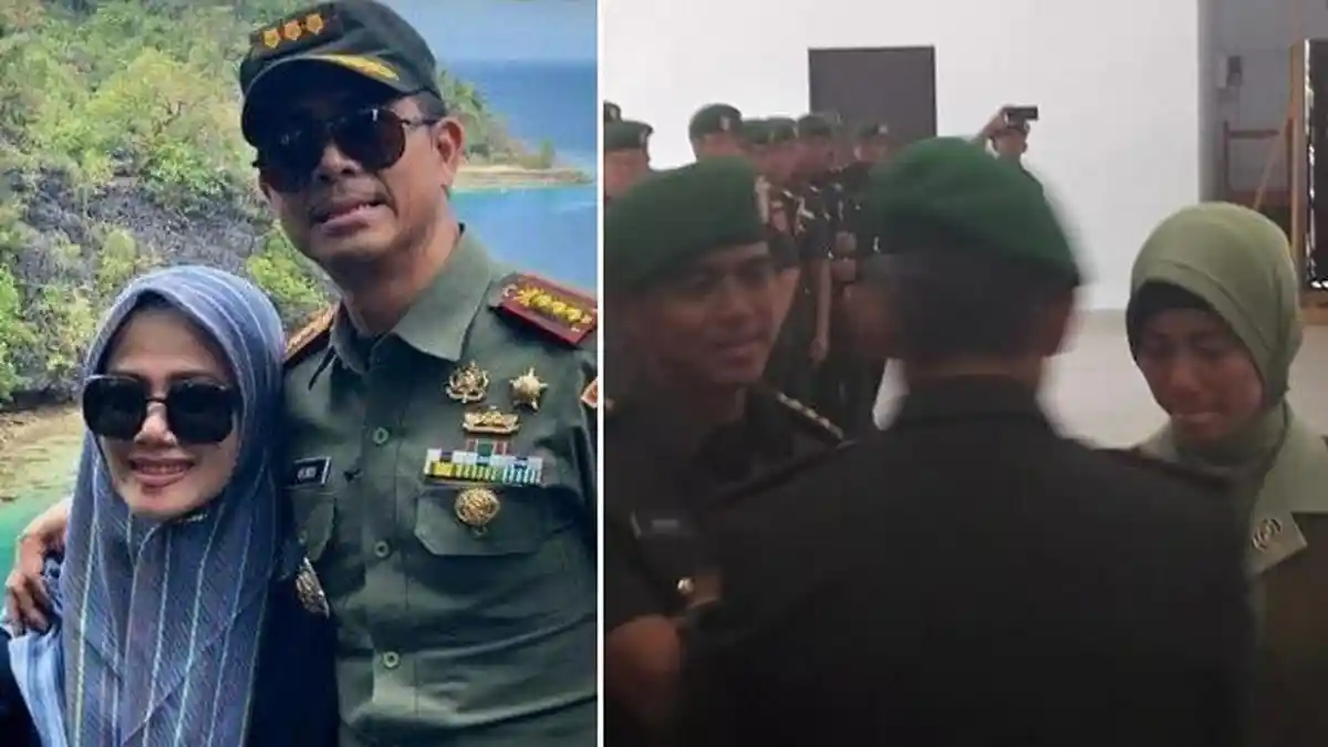 Ini Postingan Sinis Istri Mantan Dandim Kendari soal Wiranto, Menangis saat Dampingi Suami Dicopot