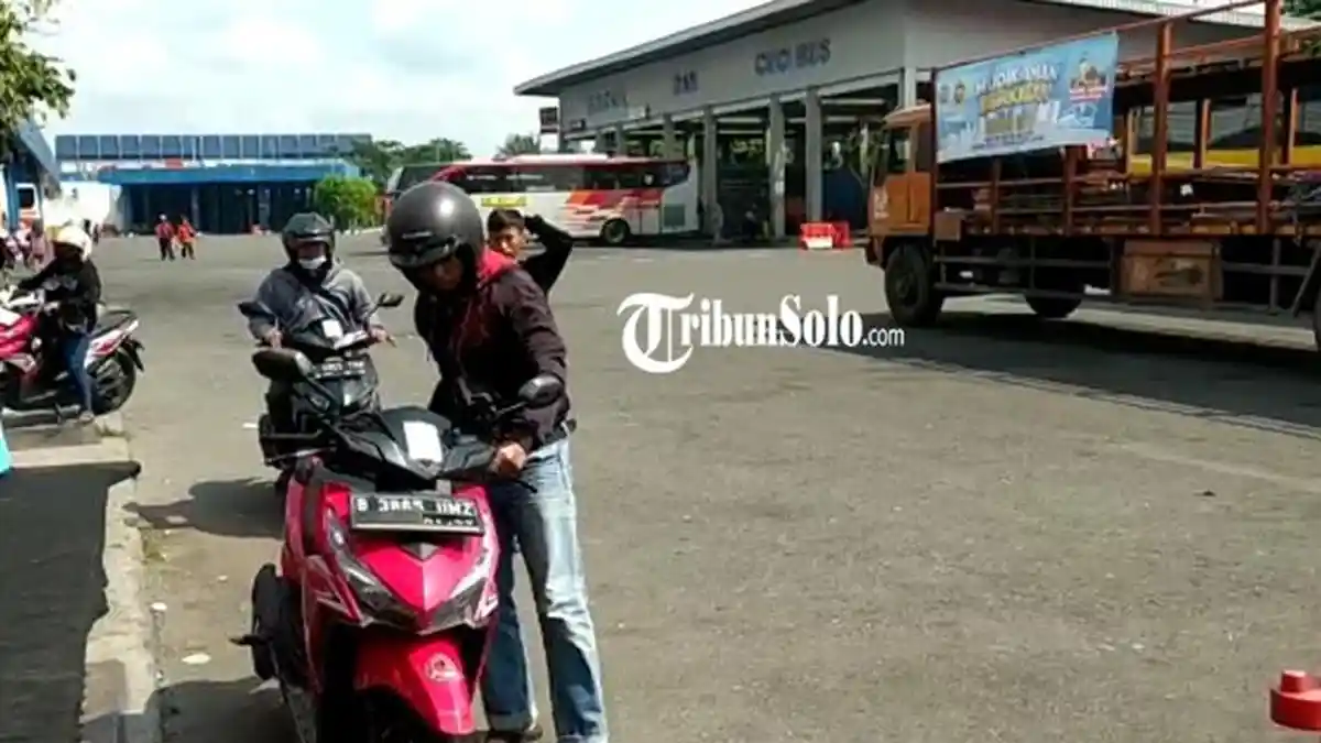 Hari Ini, Motor Peserta Program Mudik & Balik Gratis Mulai Diangkut dari Terminal Tirtonadi Solo