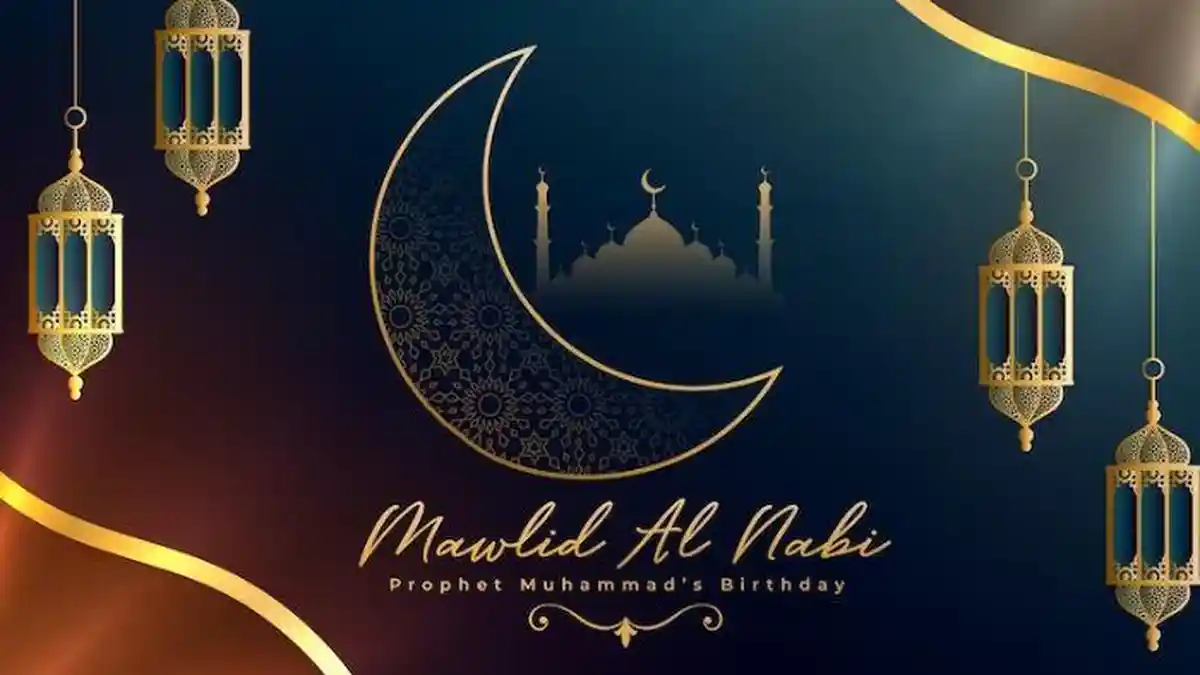 60 Contoh Poster Maulid Nabi 2023 Terbaru Desain Islami dan Cara Download