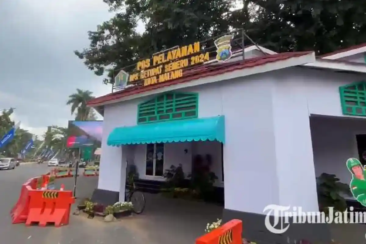 Uniknya Pos Pelayanan Polresta Malang Kota, Usung Tema Historis Gedung Polisi Istimewa