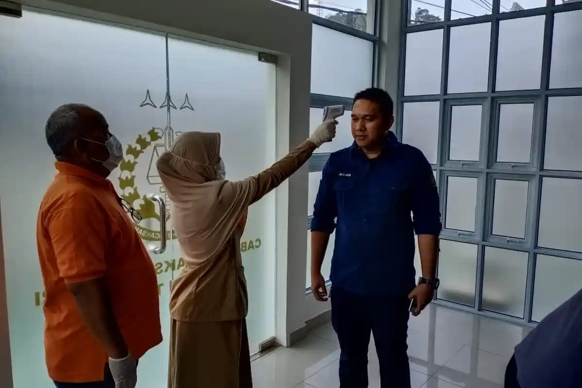 Cegah Perbuatan Melawan Hukum, Cabjari Natuna di Tarempa Dampingi Pemkab Anambas Tangani Covid-19