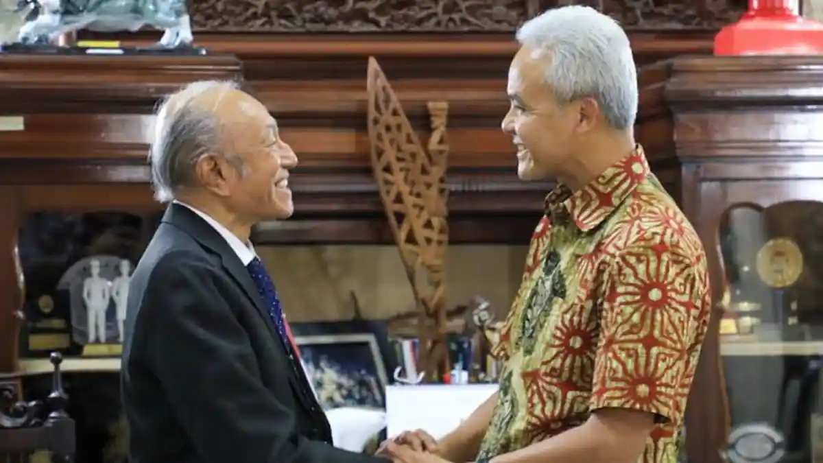 Wali Nanggroe Aceh Sambangi Ganjar Pranowo ke Jawa Tengah, Bicarakan Hal Ini