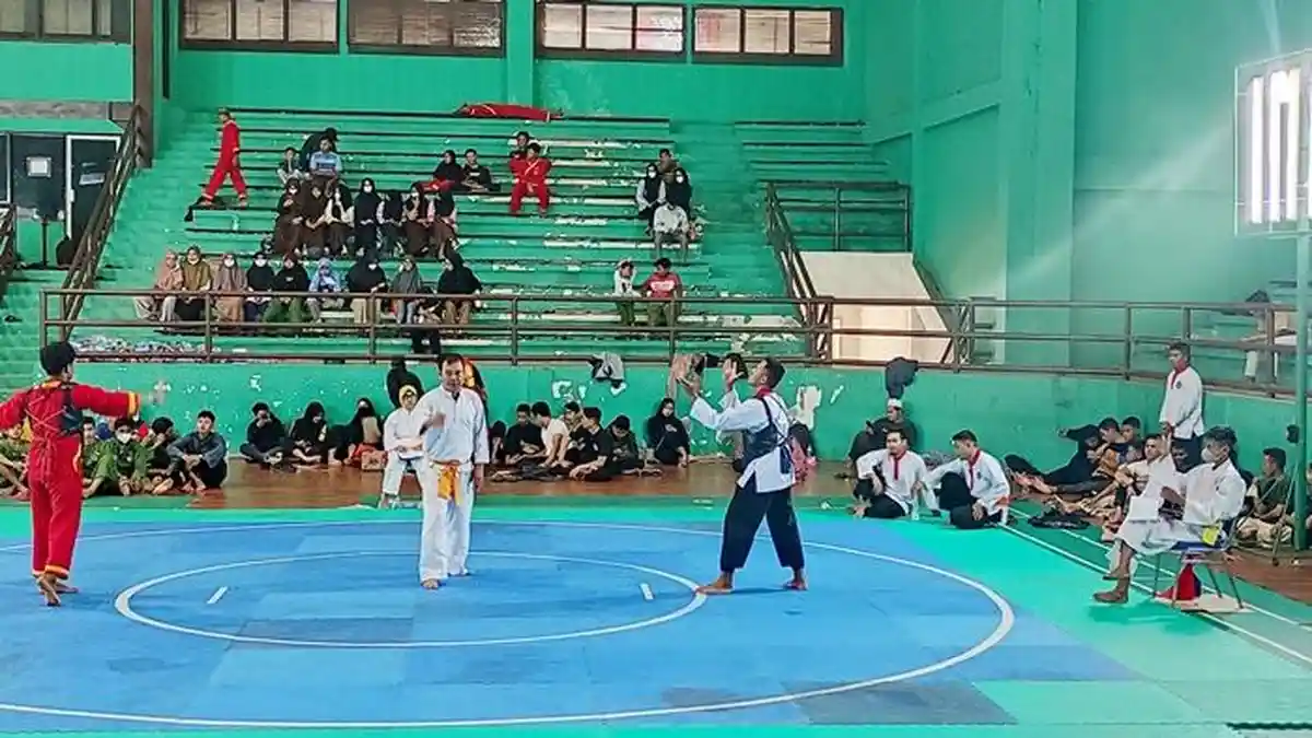 Puluhan Pendekar Bertanding di Ajang Seleksi Pencak Silat Popda Kabupaten Tabalong