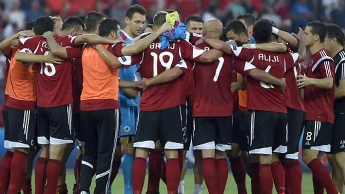 Timnas Albania Buktikan Diri Bukan Pembual