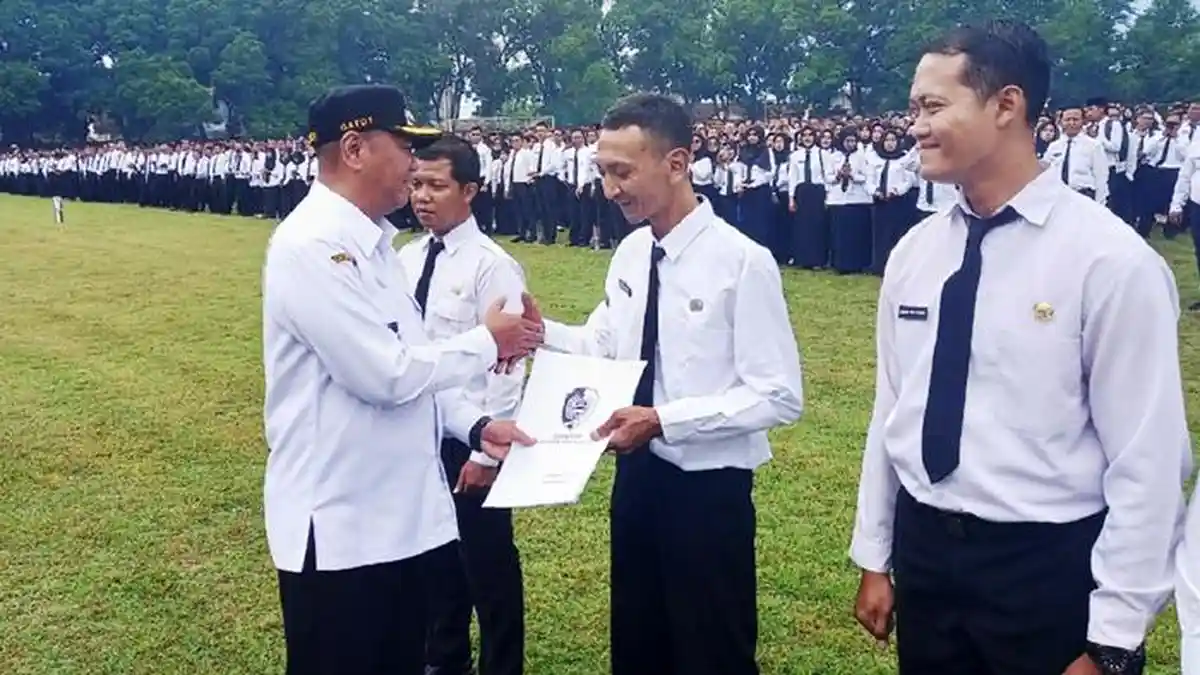5.415 Tenaga Honorer Tulungagung Terima SK Pengangkatan Jadi PPPK Paruh Waktu