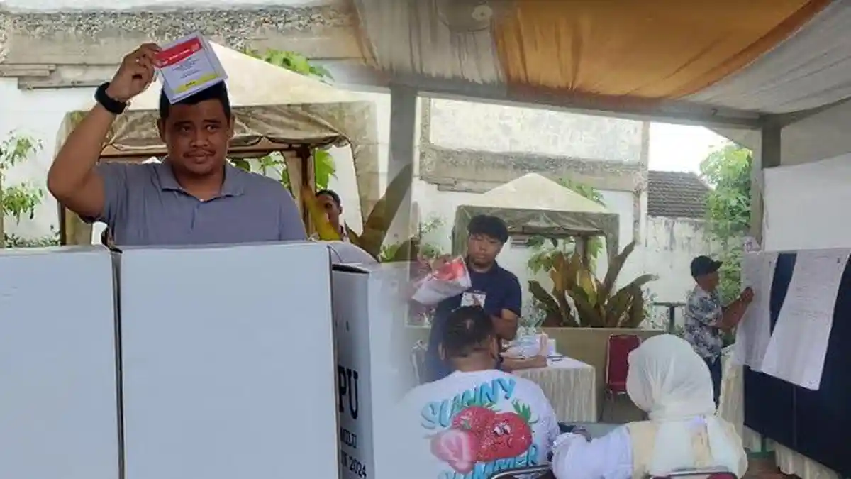 Perhitungan Suara di TPS Tempat Walkot Medan Bobby Nasution Nyoblos Diulang, Ini Penyebabnya