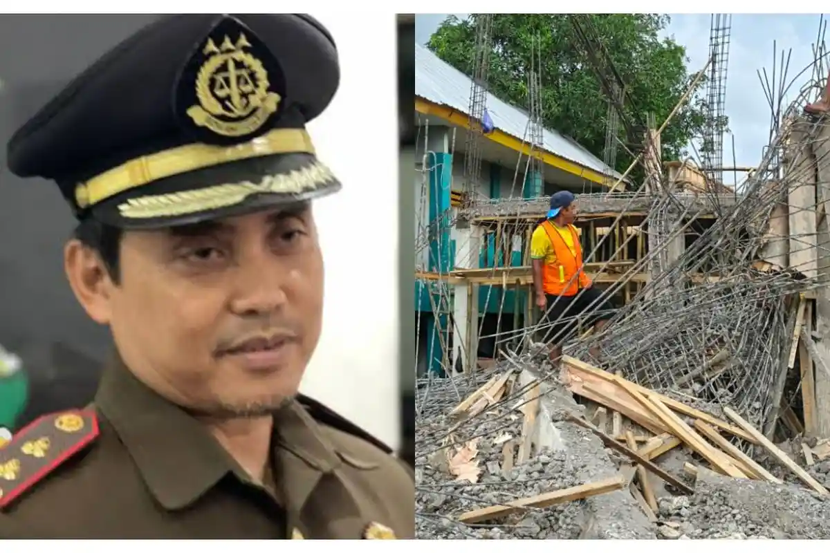 ‎Kejari Takalar Terjunkan Tim Pidsus Telusuri Dugaan Korupsi Ambruknya Proyek MIN 2 Takalar