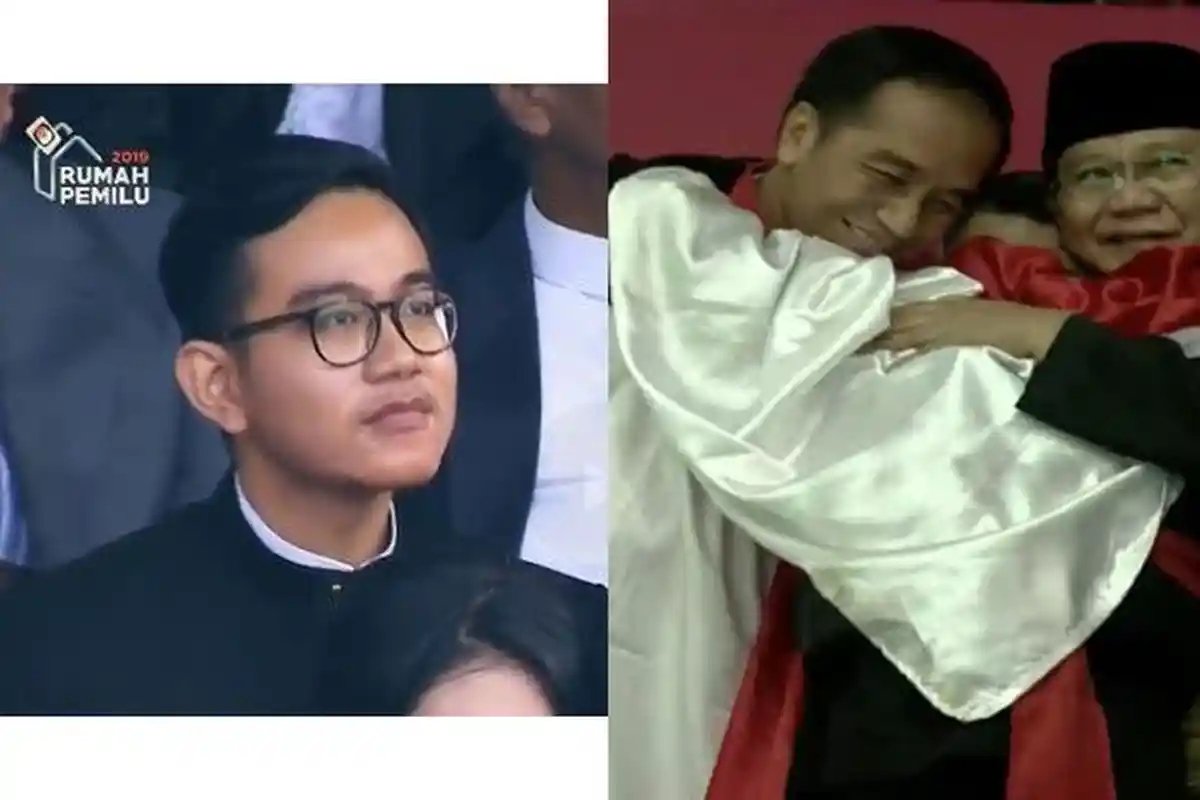 Gibran Rakabuming Ikut Komentari Momen Mengharukan Jokowi dan Prabowo Dipeluk Hanifan, Jadi Sorotan