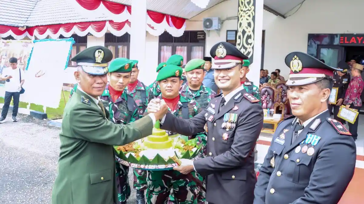 Momentum Hari Bhayangkara ke-80, TNI dan Polri di Sekadau Perkuat Sinergitas - Tribunpontianak.co.id