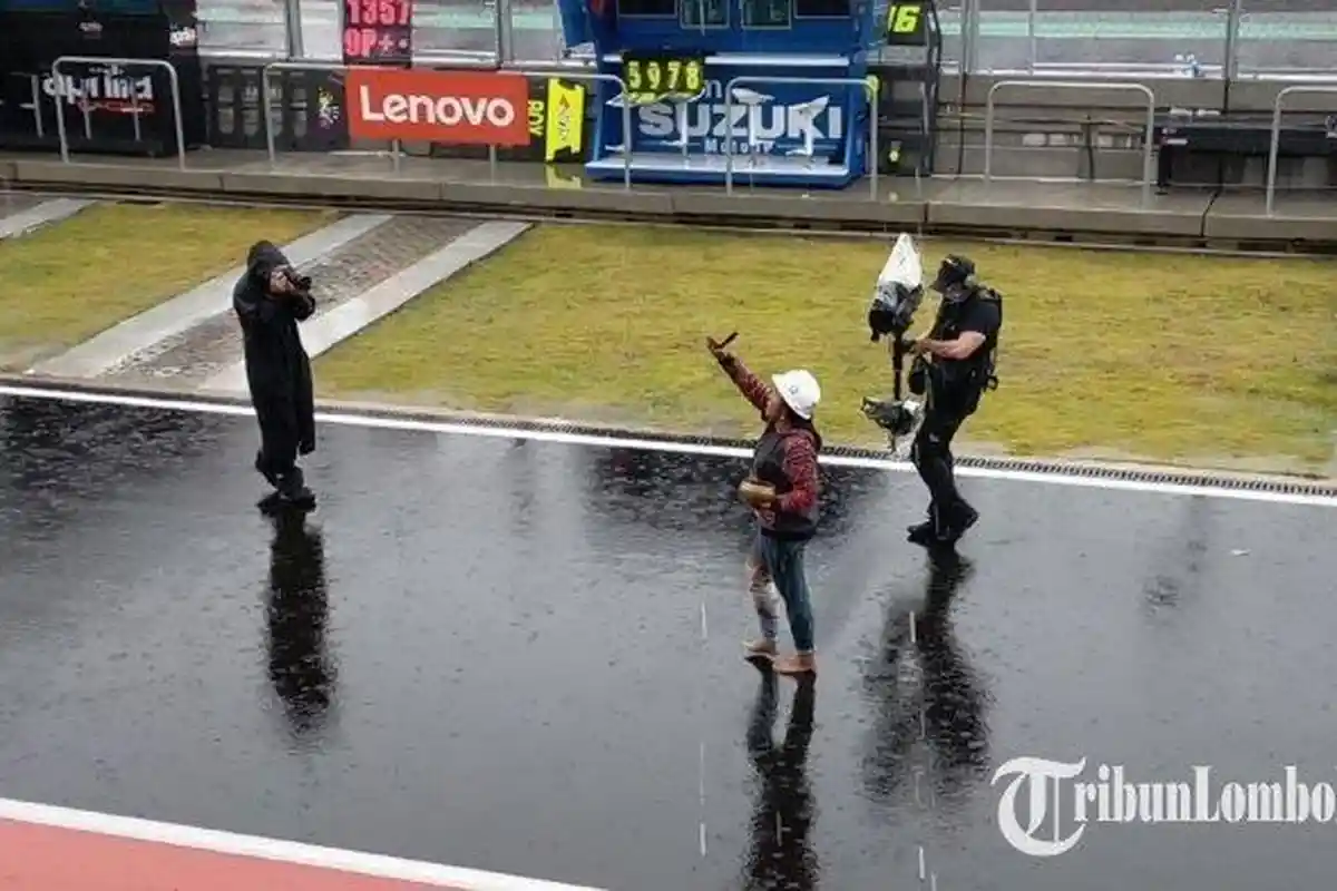 BMKG Bongkar Fakta Sebenarnya, Hujan Tetap Guyur Mandalika Kendati Pawang Rara Isti Sudah Bekerja