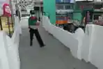 JPO Samping Masjid Agung Sudah Bersih
