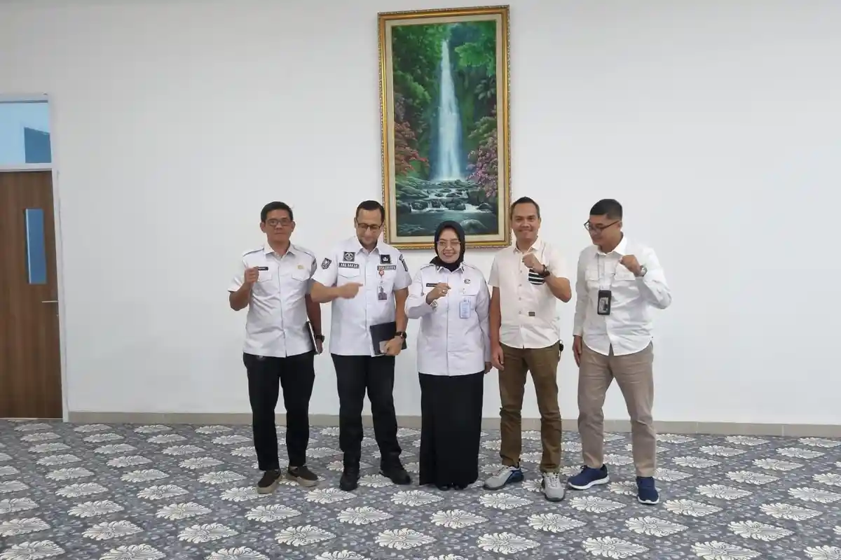 Tribun Jambi Beranjangsana ke Pemkot Jambi